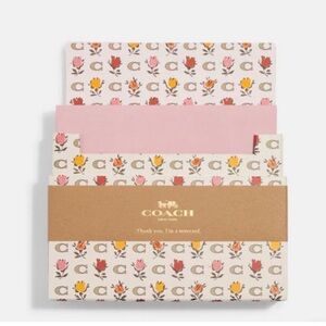NEW Coach Badlands Floral Boxed Stationary